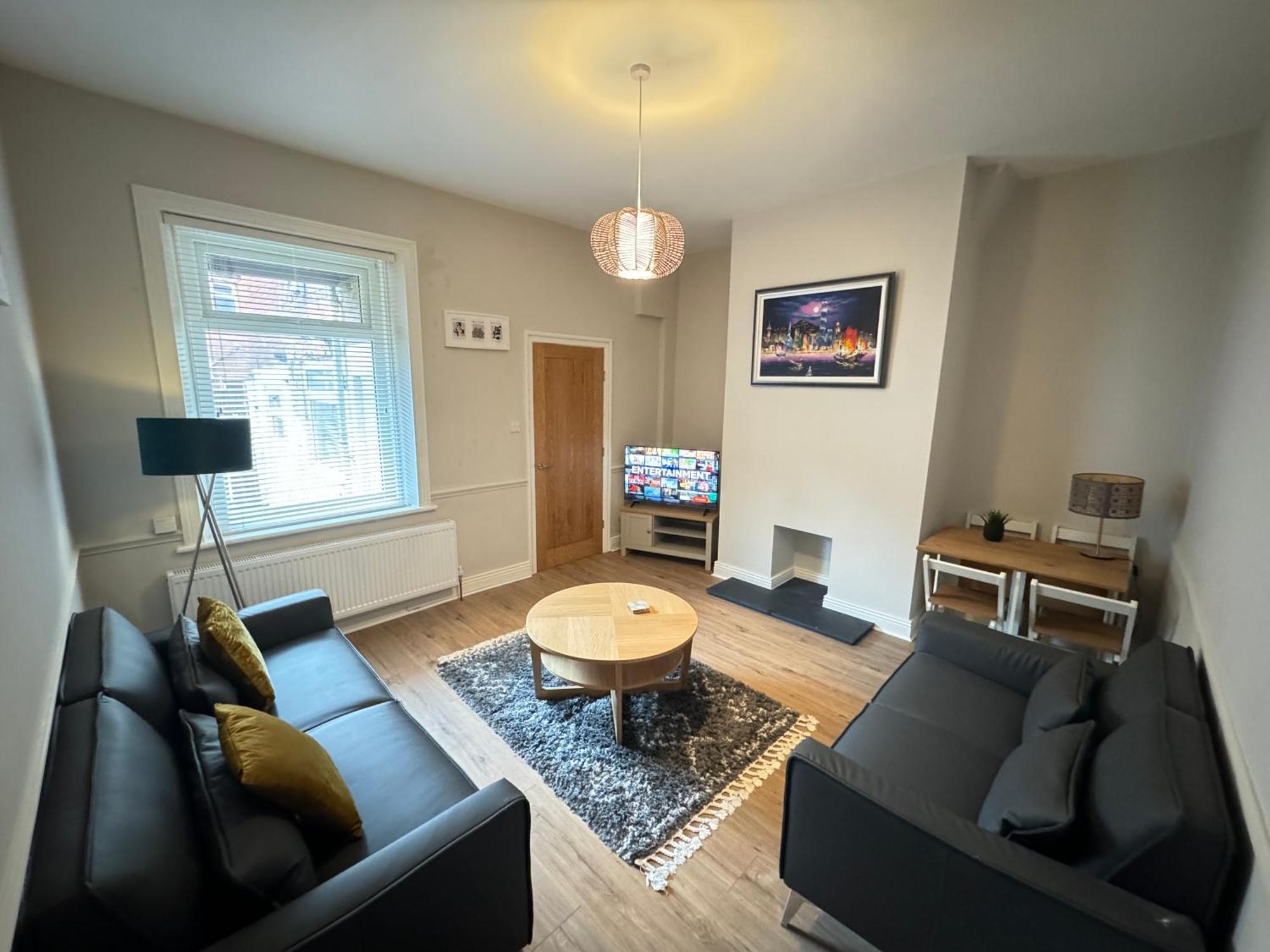 Rockcliffe Retreat, Stylish Coastal Apartment Whitley Bay Buitenkant foto